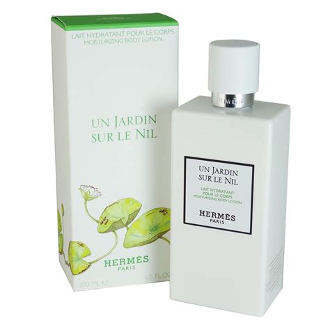 hermes body lotion un jardin sur le nil|Un Jardin sur le Nil .